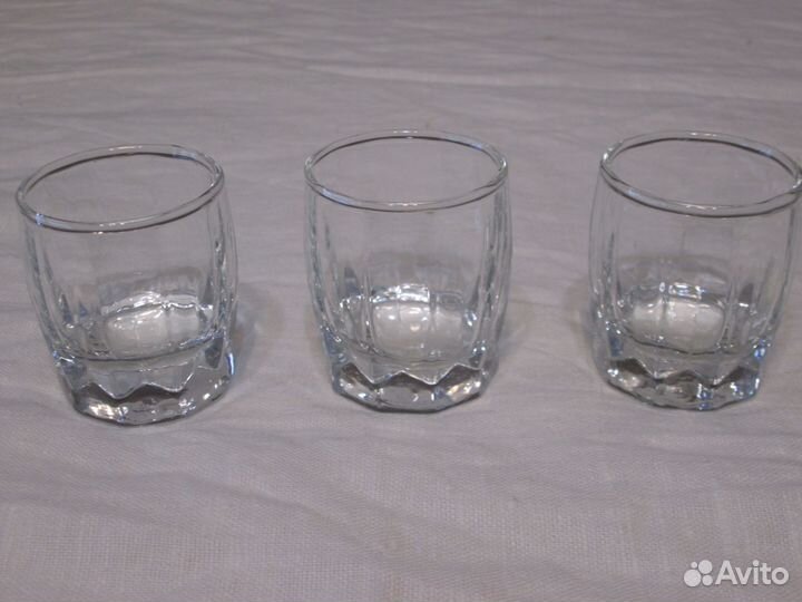 Рюмки, стопки времен СССР 3 штуки