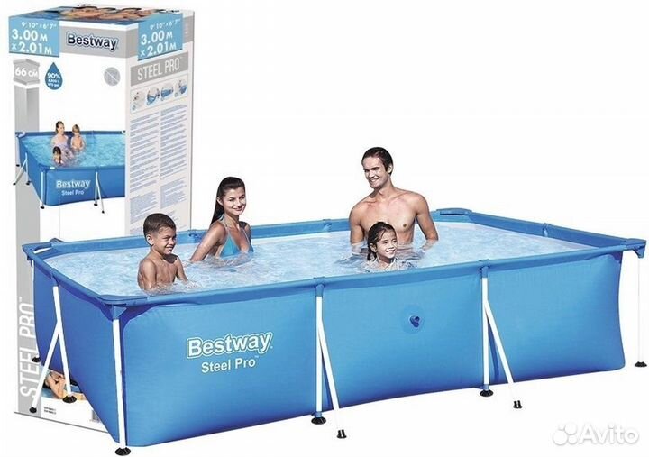 Бассейн 300х201х66