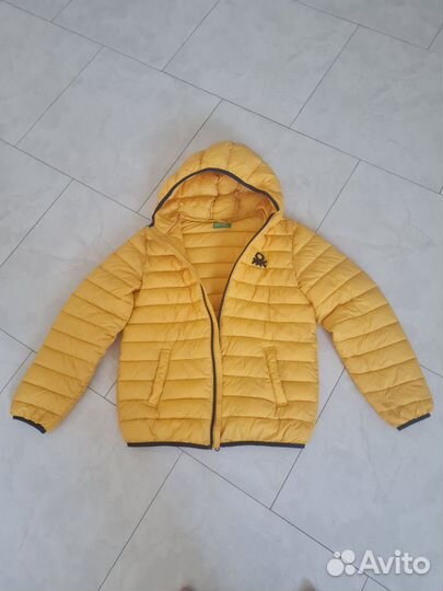 Пуховик легкий для мальчика или девочки 152