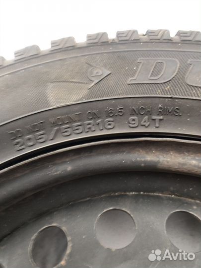 R16 Dunlop SP Winter Ice 07 205/55, PCD 5x108 DIA 63.4