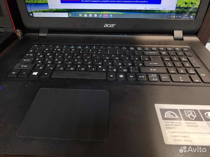 Ноутбук 17 дюймов Acer