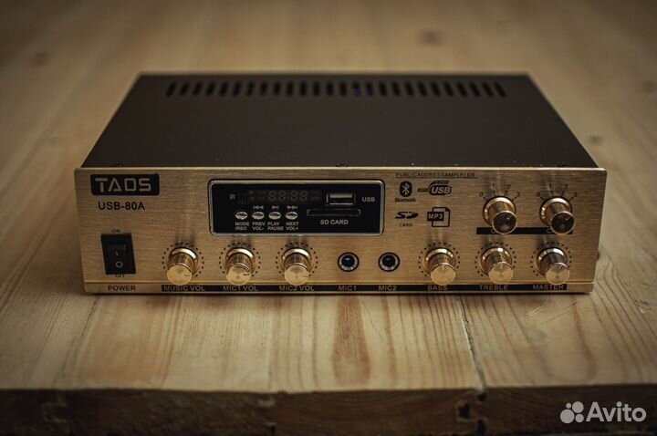 Усилитель звука для колонок