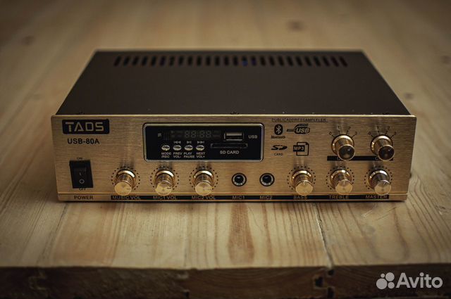 Усилитель звука для колонок