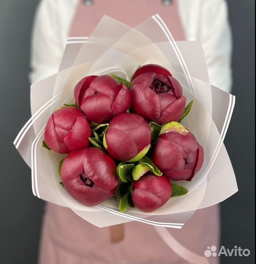 Пионы Букеты с пионами