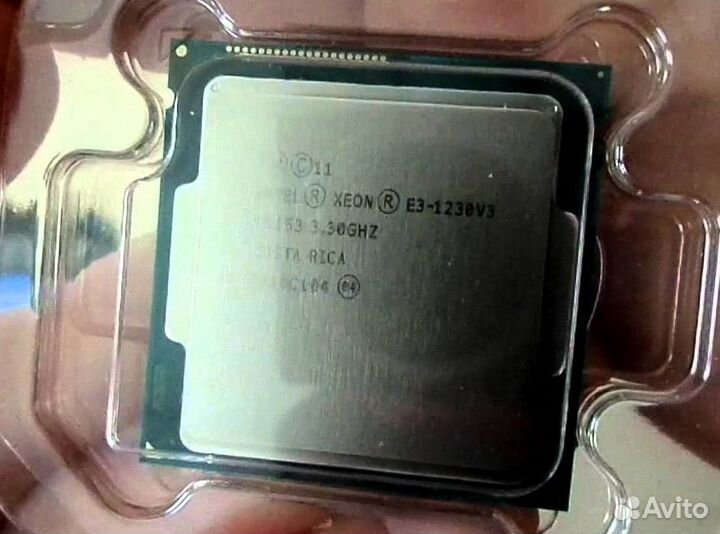 Процессор s1150 intel e3-1230v3 аналог i7-4770