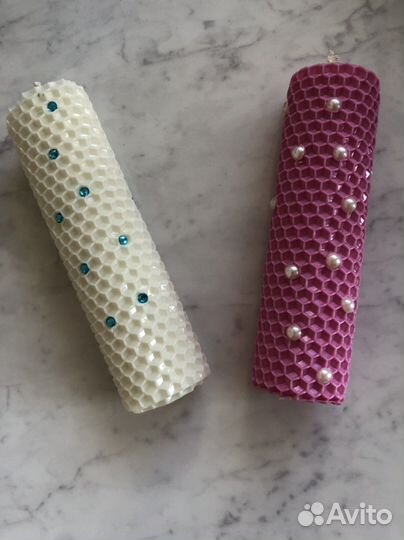 Свечи со стразами