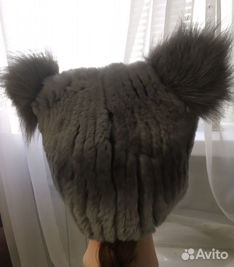 Шапка детская меховая зимняя 50-54