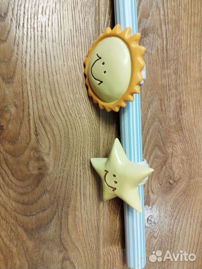 Гардина для штор бу деревянная