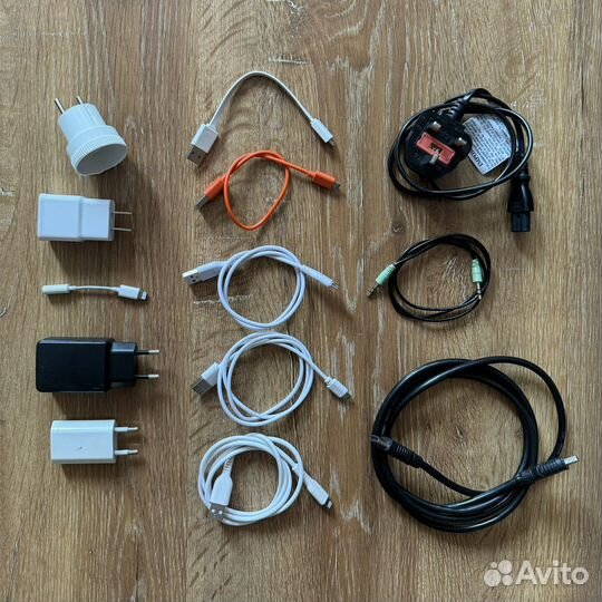 Кабель usb, lightning, micro B, hdmi, type G (UK)