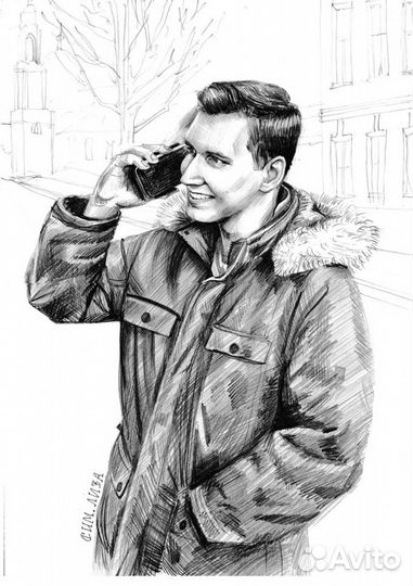 Рисую портреты по фото