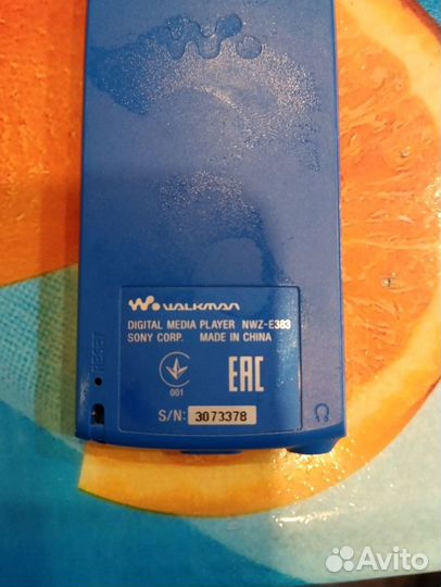 Mp3 плеер sony walkman nwz-e373