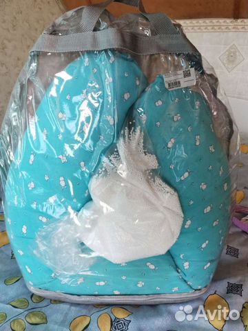 Подушка для беременных с шариками