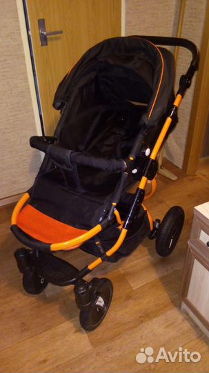 Прогулочная коляска зимняя бу