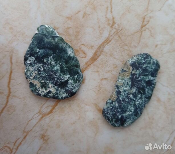 Серафинит кабошон натуральный