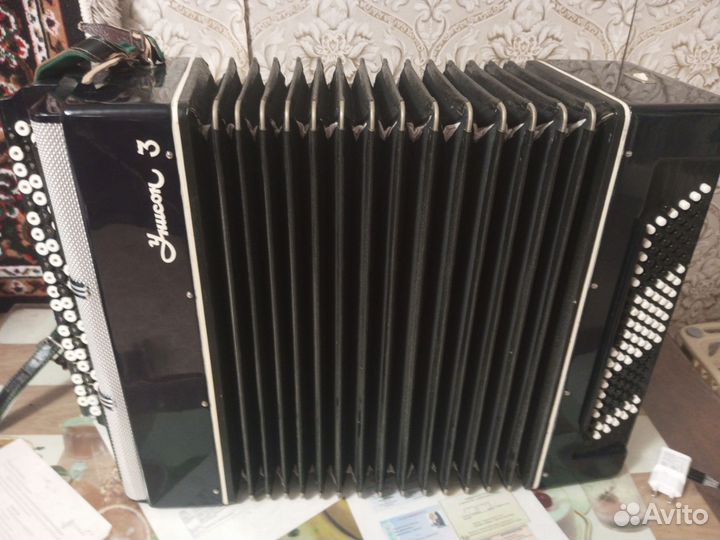 Баян унисон 3