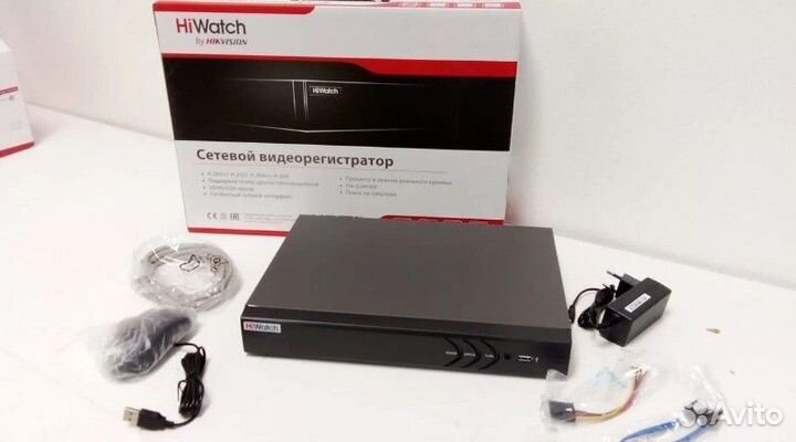 HiWatch DS N304(D) 4 канальный видеорегистратор (п