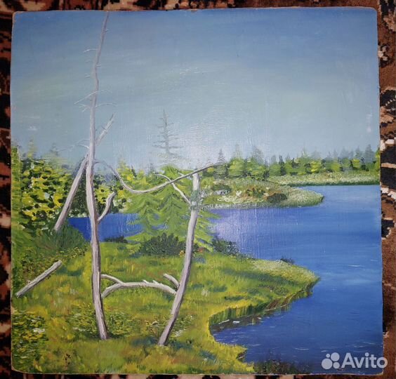 Картина холст масло