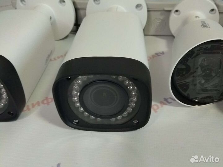 16 камер видеонаблюдения 4Мп регистратор Dahua