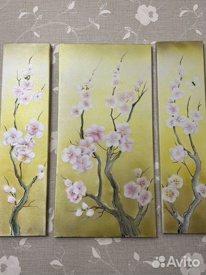 Картина на шелке