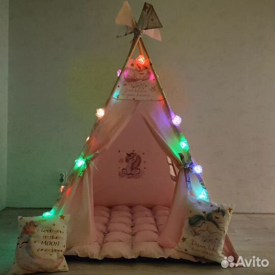 Вигвам детский, Палатка, шатер домик, новый