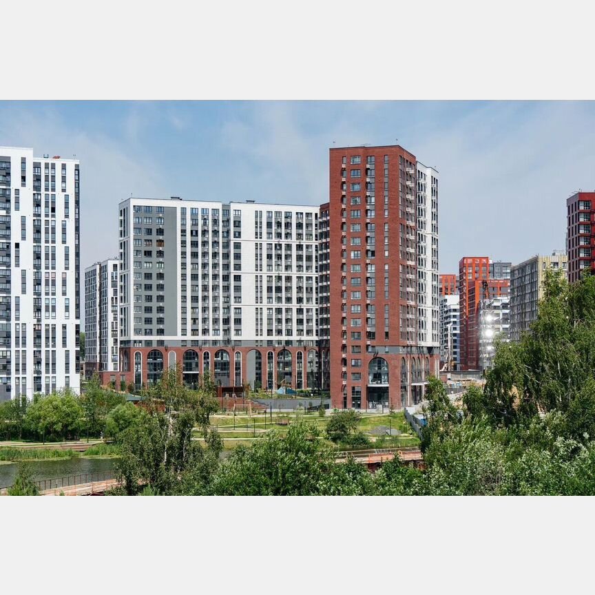 2-к. квартира, 50,8 м², 9/16 эт.