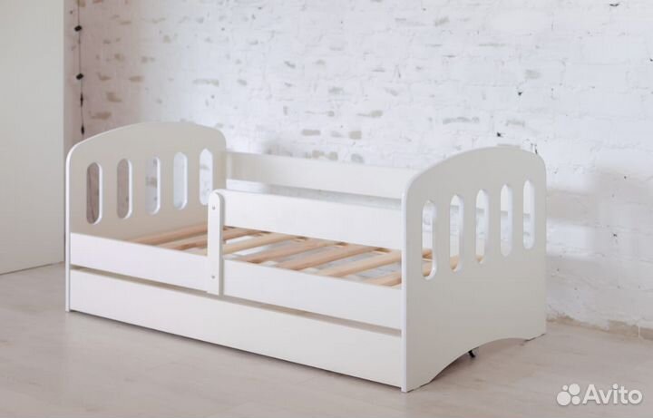 Кровать из лдсп софа цвет с бортом от 2х лет