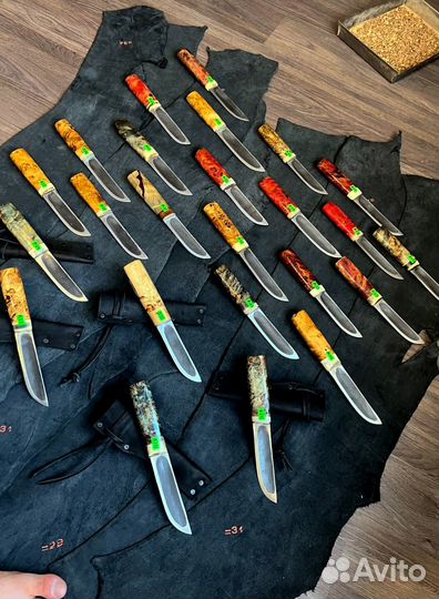 Ножи кованне ручной работы 110Х18Ш