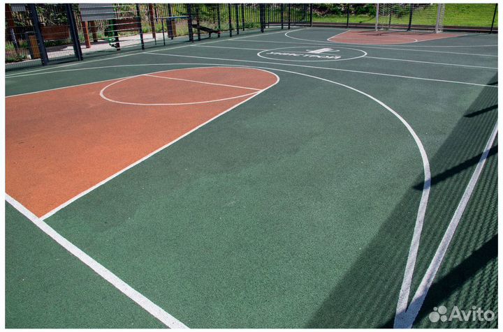 Резиновое покрытие из резиновой крошки