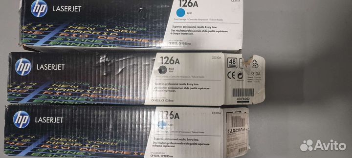Картриджи HP 126A