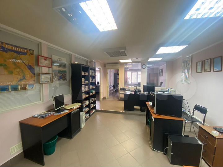 Офис на телецентре 4 кабинета с мебелью