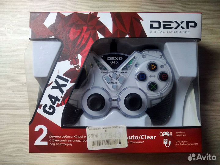 Геймпад dexp G-4 XI