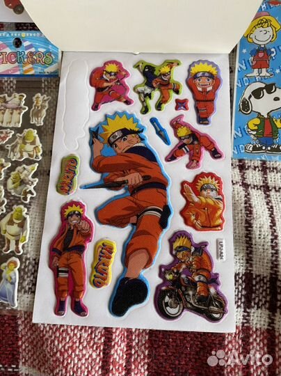 Наклейки объемные