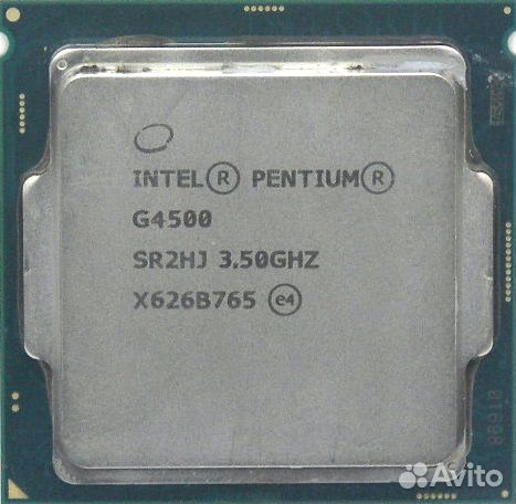 Процессор Intel Pentium G4500 3.50 GHz S-1151