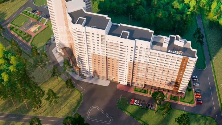 Квартира-студия, 25,2 м², 14/16 эт.