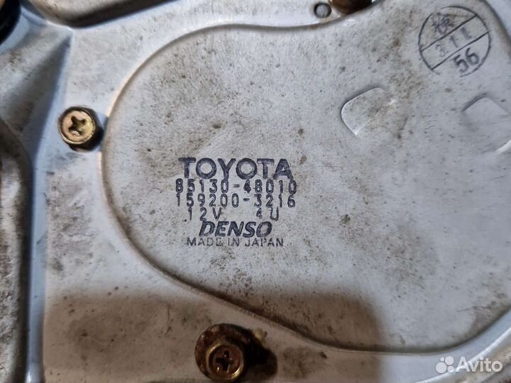 Моторчик заднего дворника лексус rx300 1997-2003