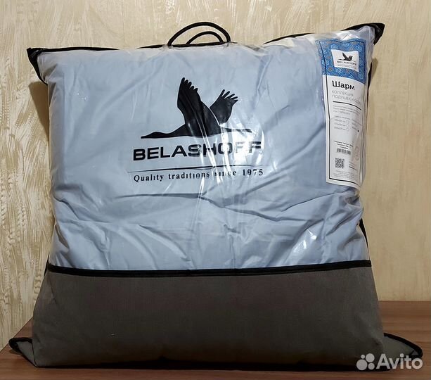 Новая подушка belashoff пуховая Люкс с бортиком 68