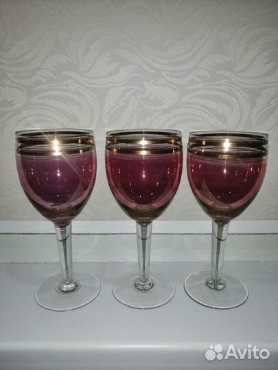 Фужеры на ножке СССР