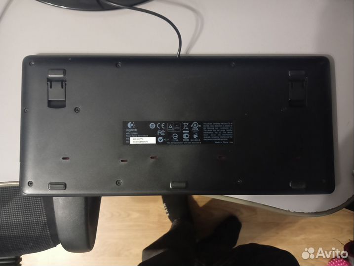 Клавиатура и мышь logitech