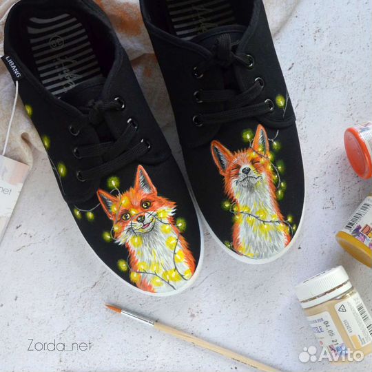 Художественная роспись одежды и обуви