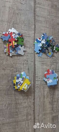 Пазлы свинка пепла 4 в 1