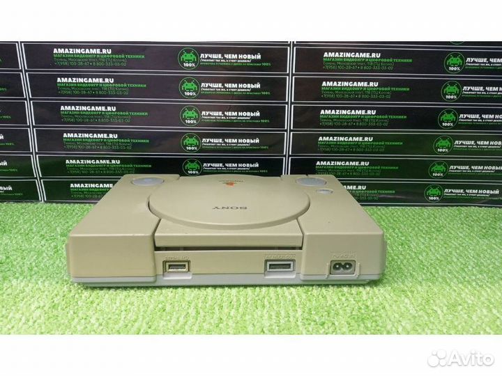 Sony Playstation One scph-9002 с коробкой, б/у