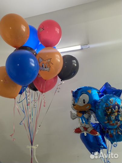 Воздушные шары с надписью