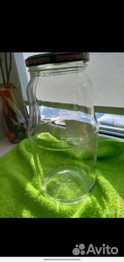 Банка стеклянная 0.5, 1, 1.7, 3 литра