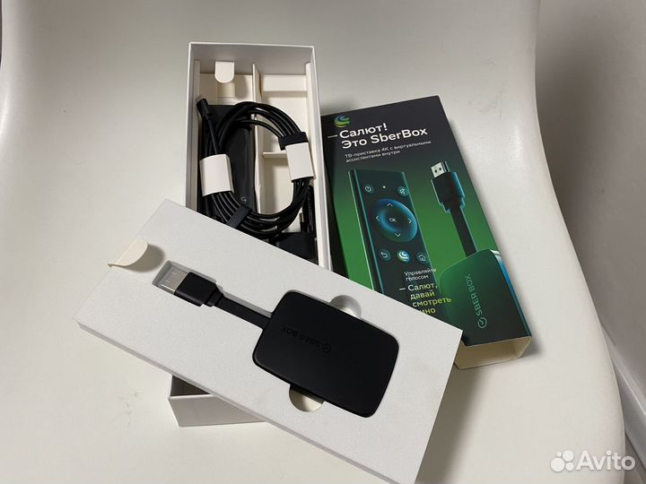 Сбербокс 4К тв приставка sberbox