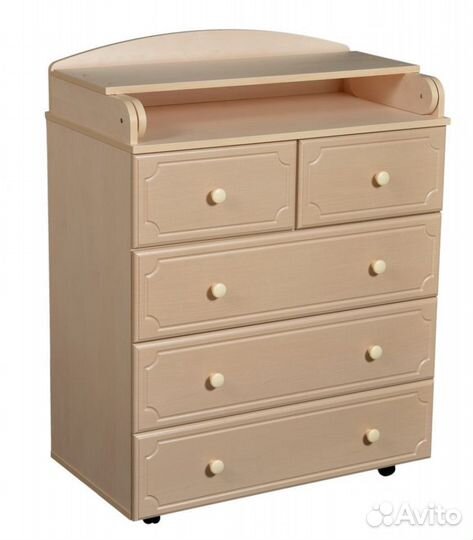 Комод детский с пеленальной доской мдф 800/5