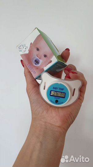 Детская соска- термометр