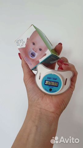 Детская соска- термометр