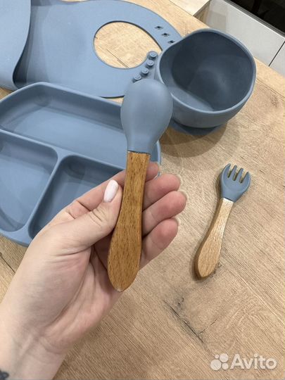 Силиконовая посуда детская