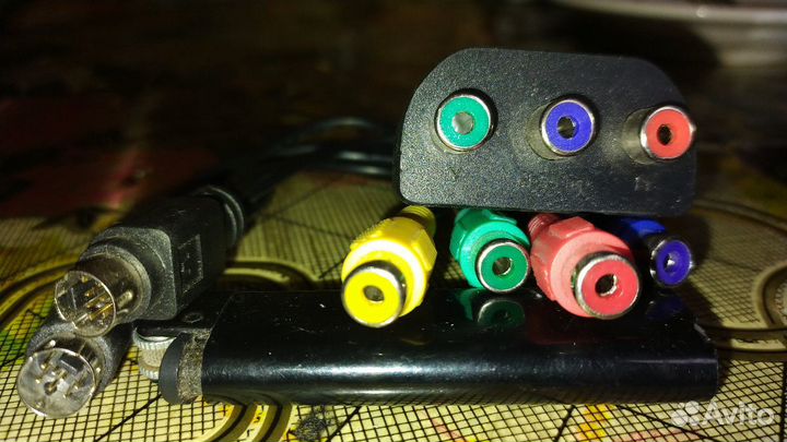 Переходник для видеокарты Radeon Tv out