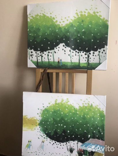 Картины 2 новые Икеа